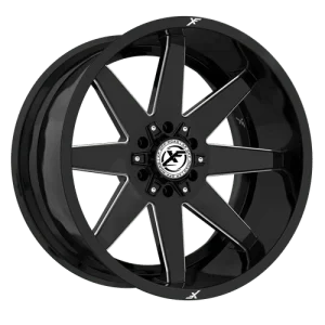 XF Off-Road – XF-236 – Black – 20″x10″ -12mm – Summer Wheels – XF-236201051271397-12GBML